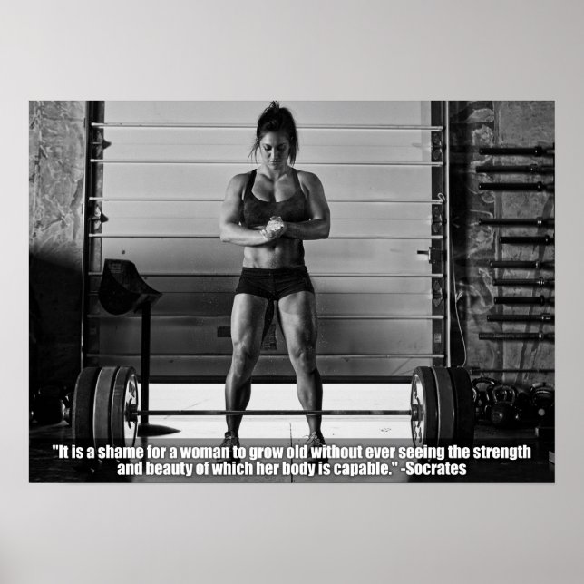 Poster Motivação de Workout (Frente)