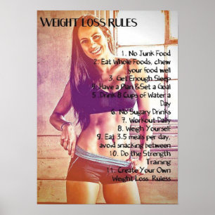 Poster Motivação de Workout