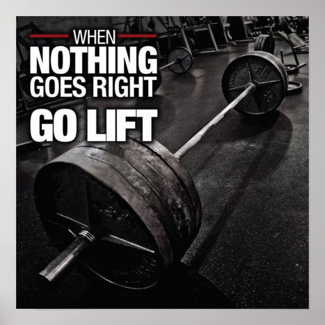 Poster Motivação de Workout (Frente)