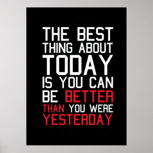 Poster Motivação de Workout