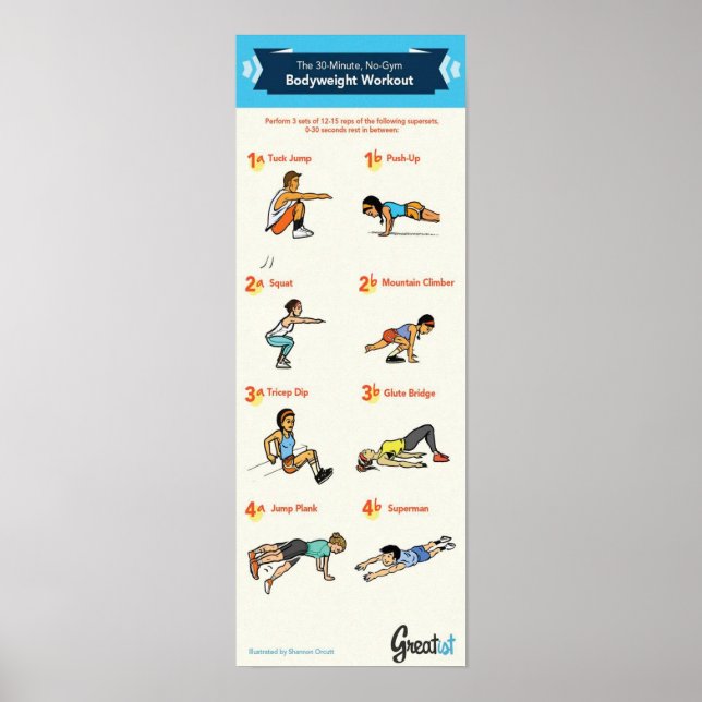 Poster Motivação de Workout (Frente)