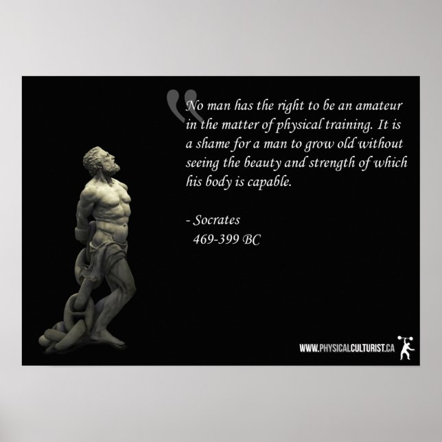 Poster Motivação de Workout (Frente)