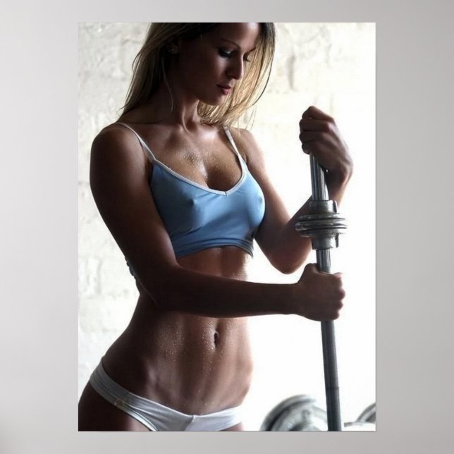 Poster Motivação de Workout (Frente)