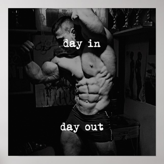 Poster Motivação de Workout (Frente)