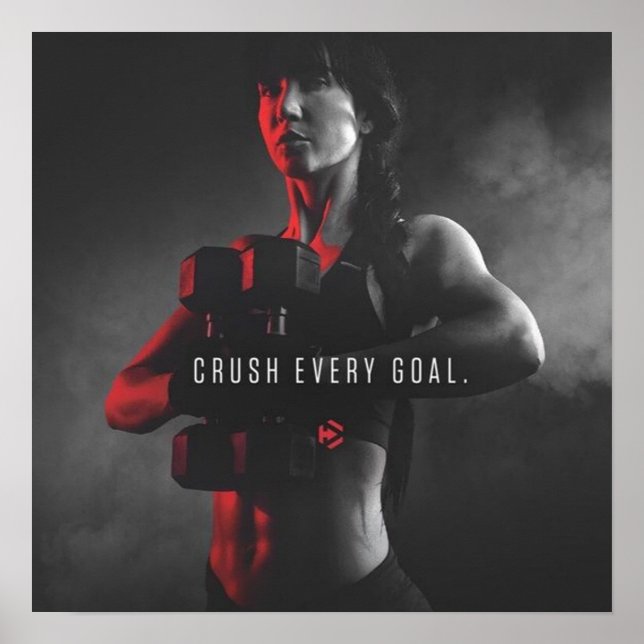 Póster Motivação de Workout (Frente)