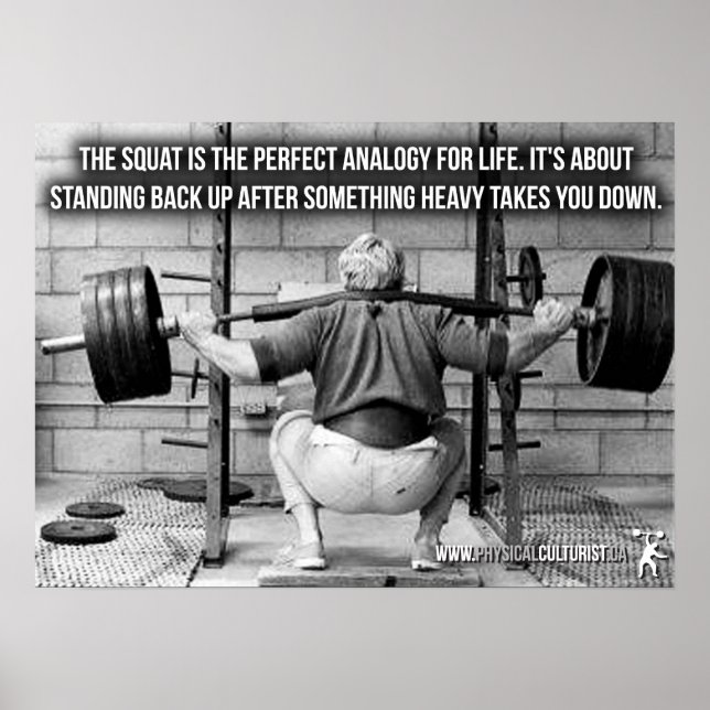 Póster Motivação de Workout (Frente)