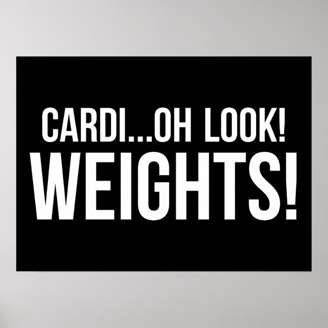 Póster Motivação de Workout (Frente)