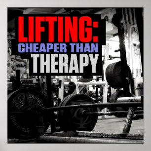 Poster Motivação de Workout