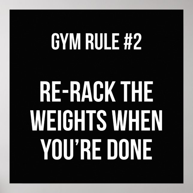 Poster Motivação de Workout (Frente)