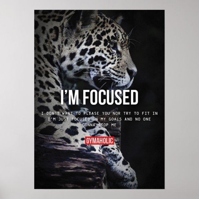 Poster Motivação de Workout (Frente)