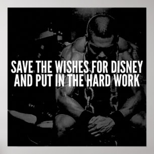 Poster Motivação de Workout