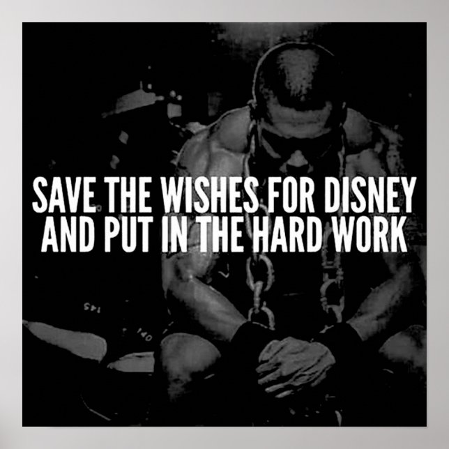 Poster Motivação de Workout (Frente)