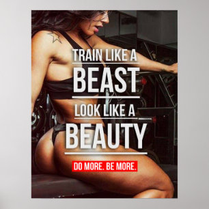 Poster Motivação de Workout