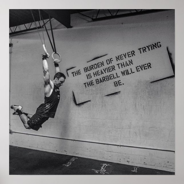 Poster Motivação de Workout (Frente)