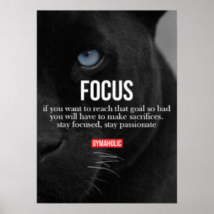 Poster Motivação de Workout