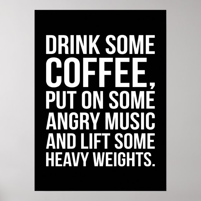 Poster Motivação de Workout (Frente)