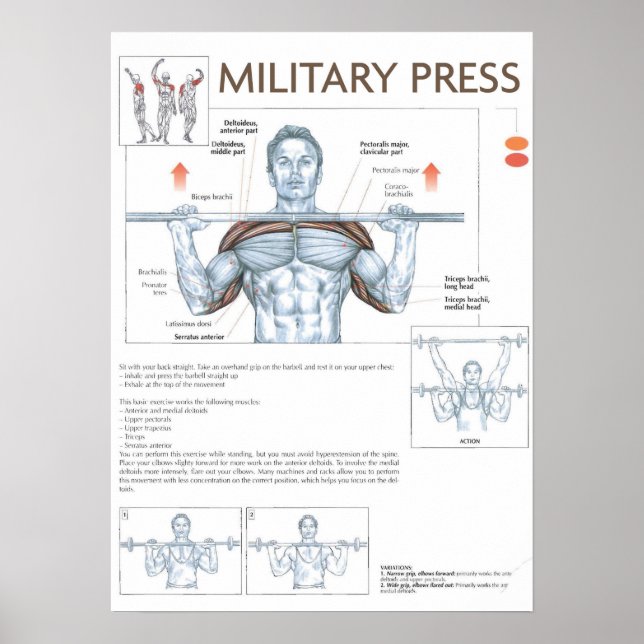 Póster Motivação de Workout (Frente)