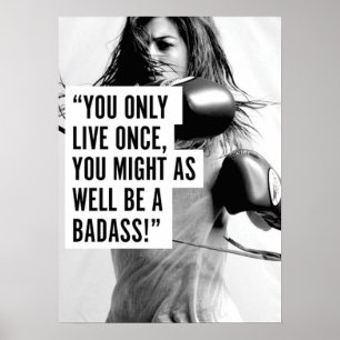 Póster Motivação de Workout