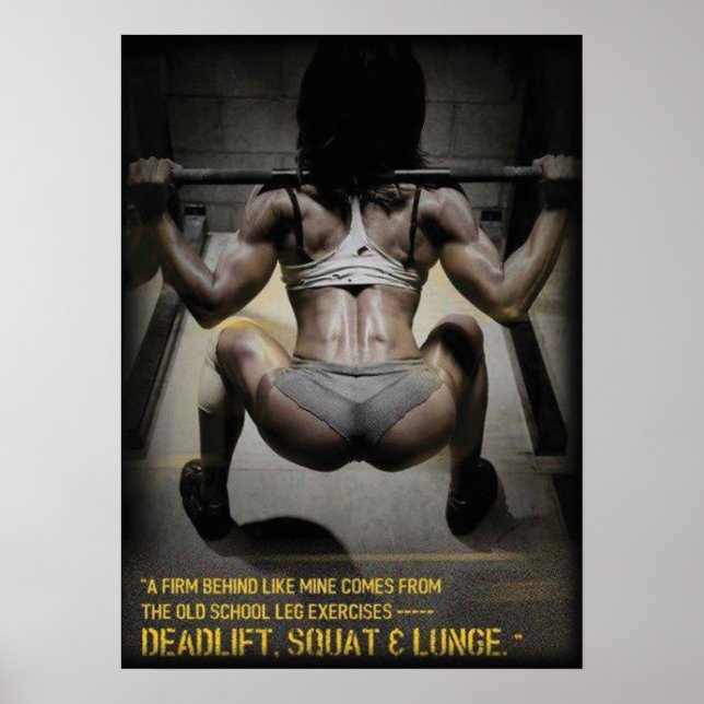 Poster Motivação de Workout (Frente)