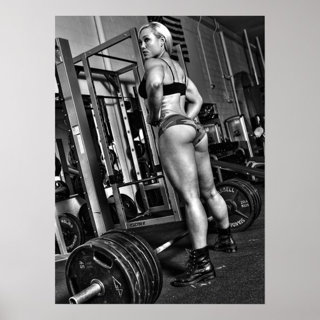 Poster Motivação de Workout (Frente)