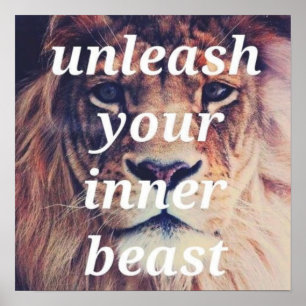 Póster Motivação de Workout