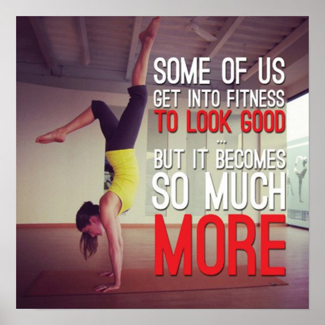 Póster Motivação de Workout (Frente)