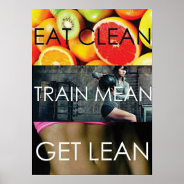 Poster Motivação de Workout