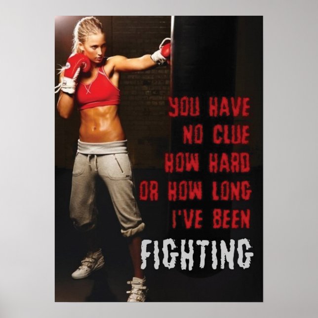 Póster Motivação de Workout (Frente)