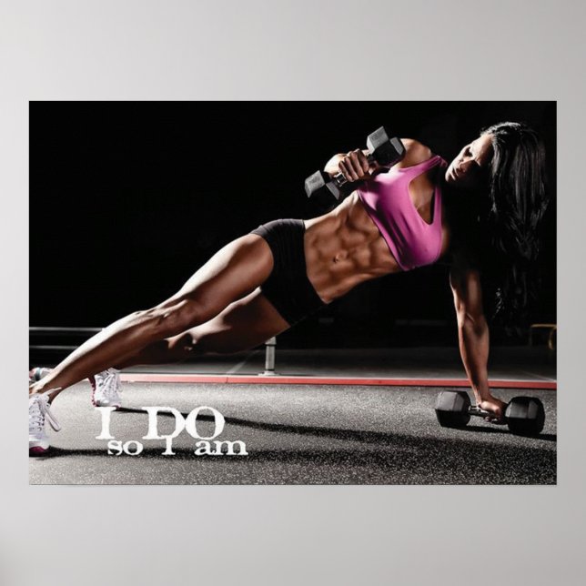 Poster Motivação de Workout (Frente)