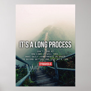 Póster Motivação de Workout