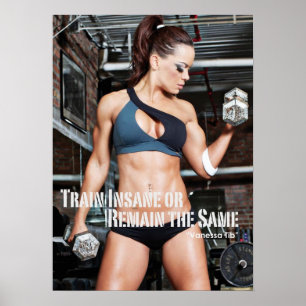 Póster Motivação de Workout