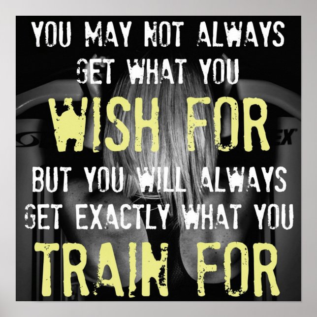 Póster Motivação de Workout (Frente)