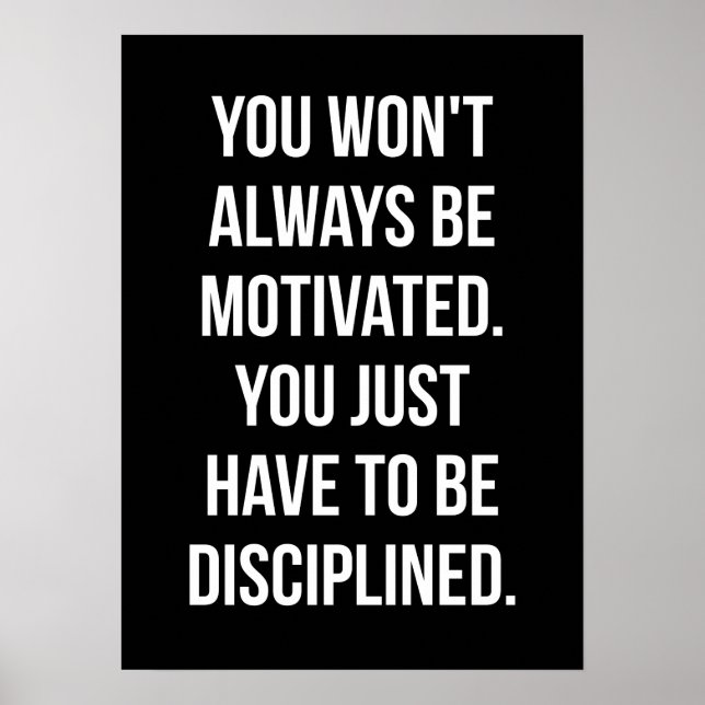 Poster Motivação de Workout (Frente)