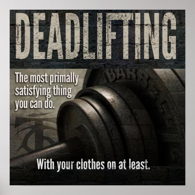 Poster Motivação de Workout (Frente)