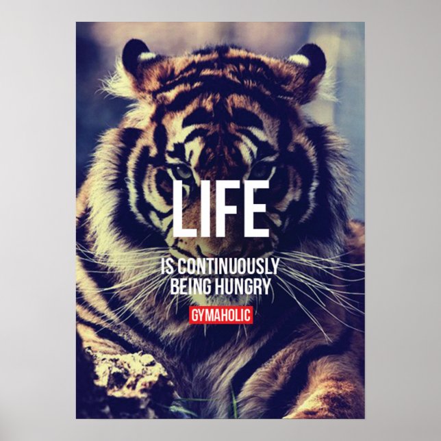 Póster Motivação de Workout (Frente)