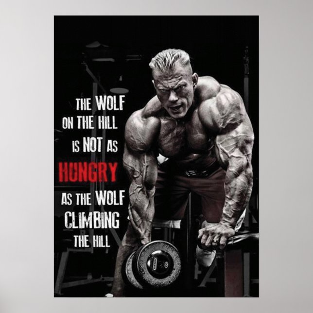 Poster Motivação de Workout (Frente)