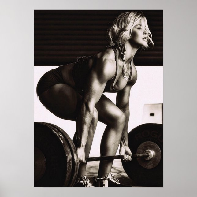 Poster Motivação de Workout (Frente)