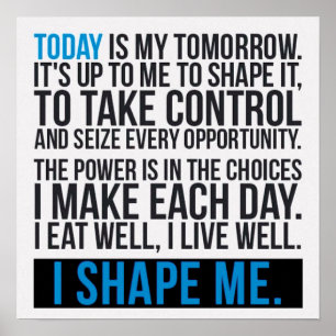 Poster Motivação de Workout