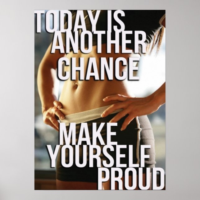 Poster Motivação de Workout (Frente)