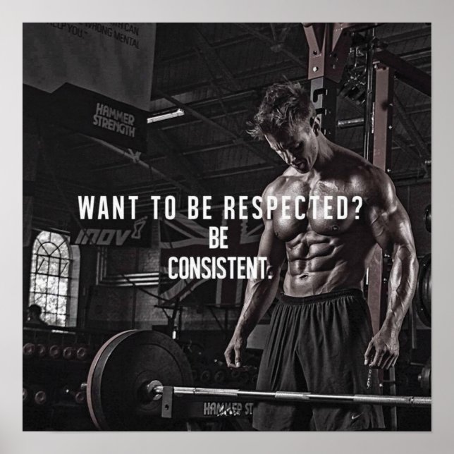 Póster Motivação de Workout (Frente)