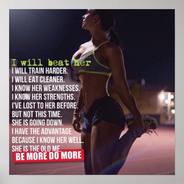 Poster Motivação de Workout (Frente)