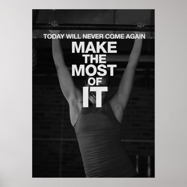 Poster Motivação de Workout (Frente)