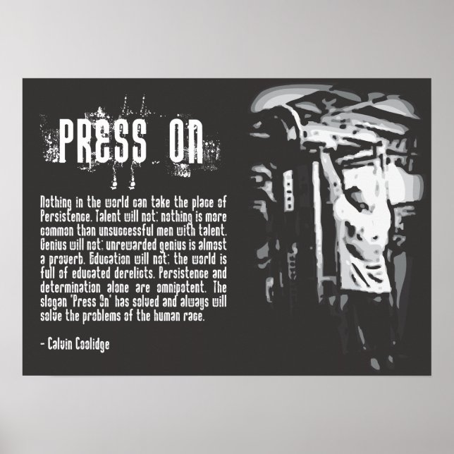 Póster Motivação de Workout (Frente)