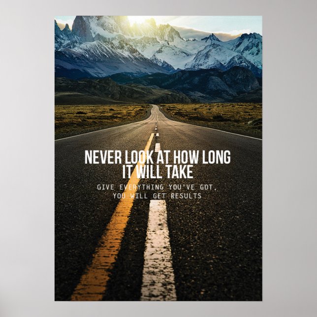 Poster Motivação de Workout (Frente)