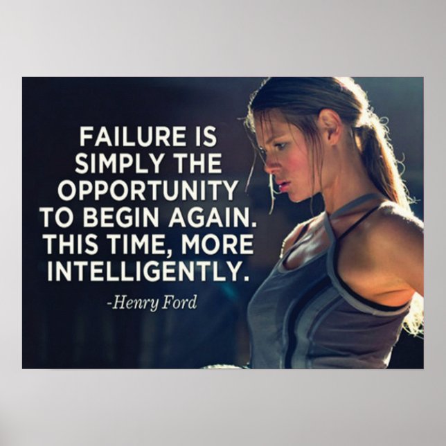 Poster Motivação de Workout (Frente)