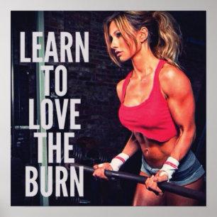 Póster Motivação de Workout