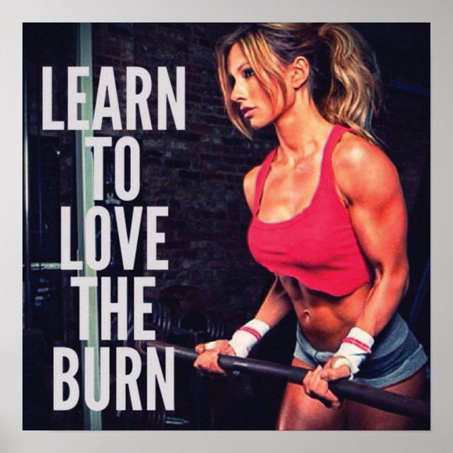 Póster Motivação de Workout (Frente)