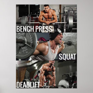 Poster Motivação de Workout
