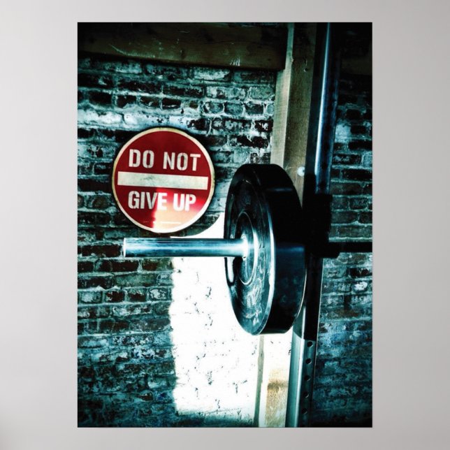 Póster Motivação de Workout (Frente)