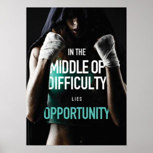 Poster Motivação de Workout